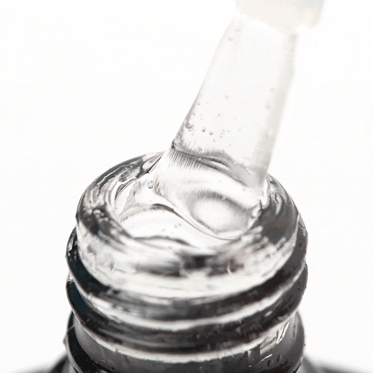 OCHO NAILS Diamonds Top No Wipe gel, 5g, clear finishing coat for nails, with a glossy, smooth surface and diamond-like shine.