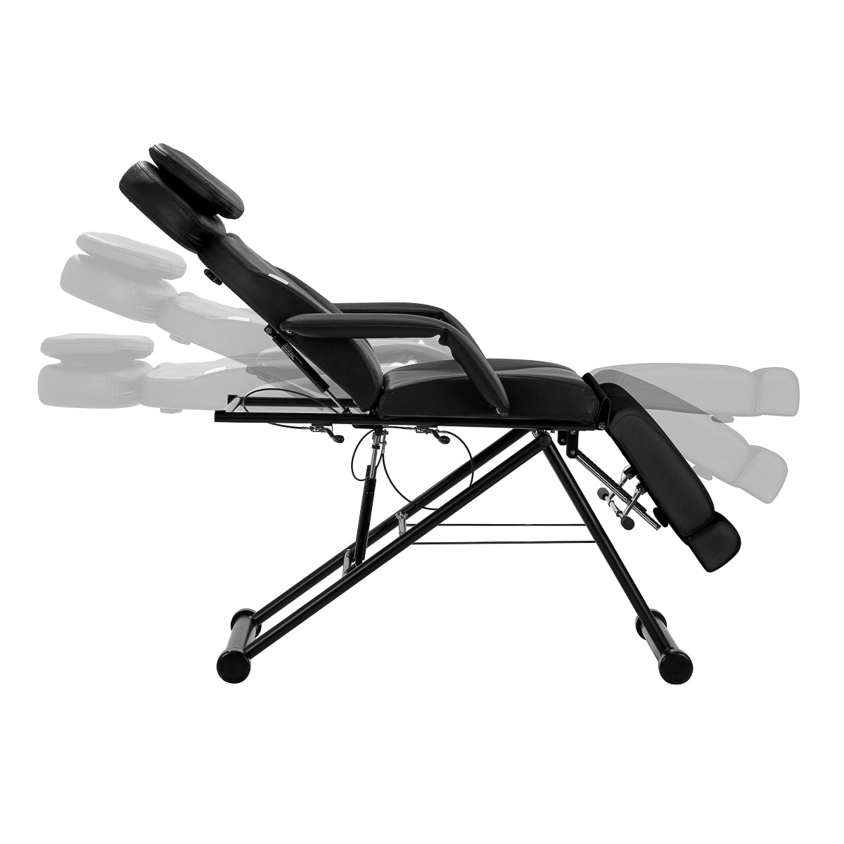 Azzurro cosmetic chair 563S black - BVShop