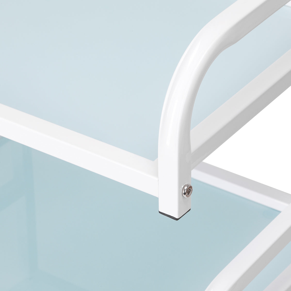 Cosmetic table Basic 122 from ACTIVESHOP, a sleek beauty salon furniture piece with a smooth surface and modern design.