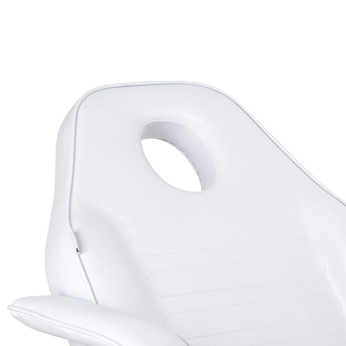 White SILLON hydraulic cosmetic chair V2 210 with adjustable features, ideal for beauty salon furniture.
