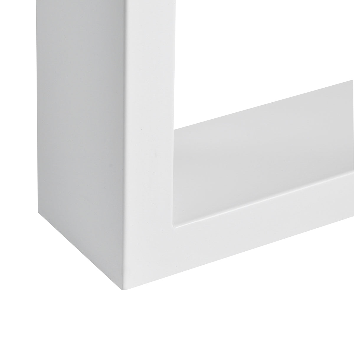 White ACTIVESHOP G031 cosmetic desk for beauty salon, featuring sleek design and ample surface space for beauty treatments.