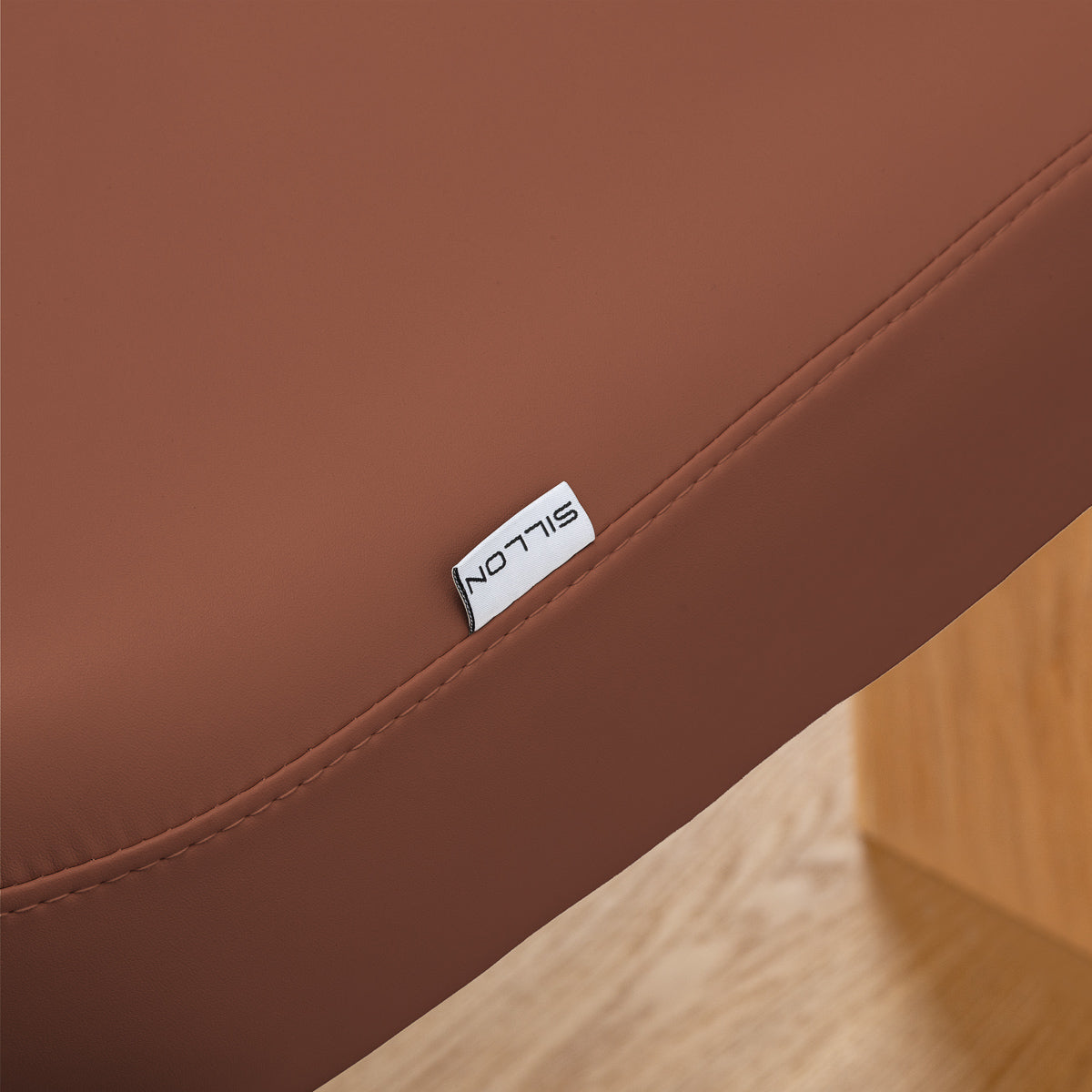 Sillon Relax · καφέ · ετικέτα Sillon και ραφή
