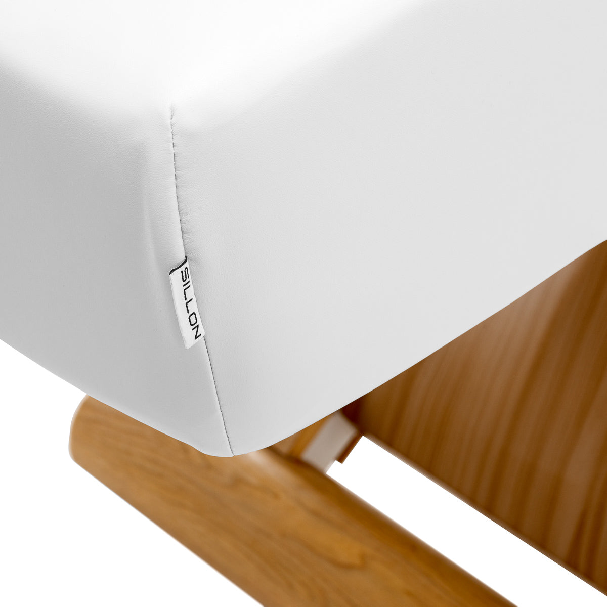 Sillon Siesta · λευκό · ετικέτα Sillon και ραφή