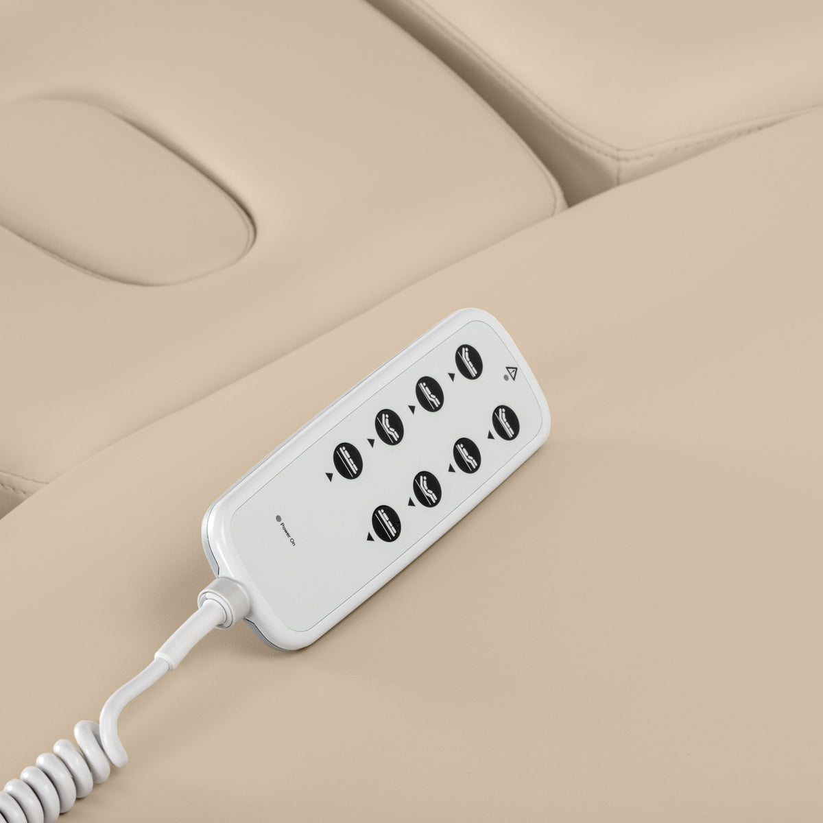 Sillon Relax · μπεζ / ανοιχτό καφέ · χειριστήριο