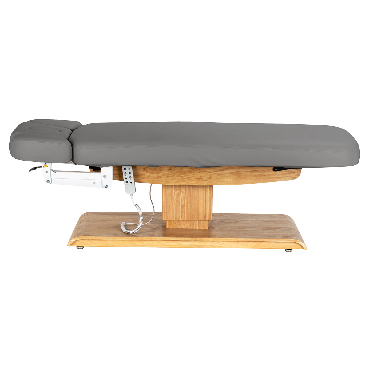 Sillon Relax · γκρι / ανοιχτό καφέ · πλάγια όψη