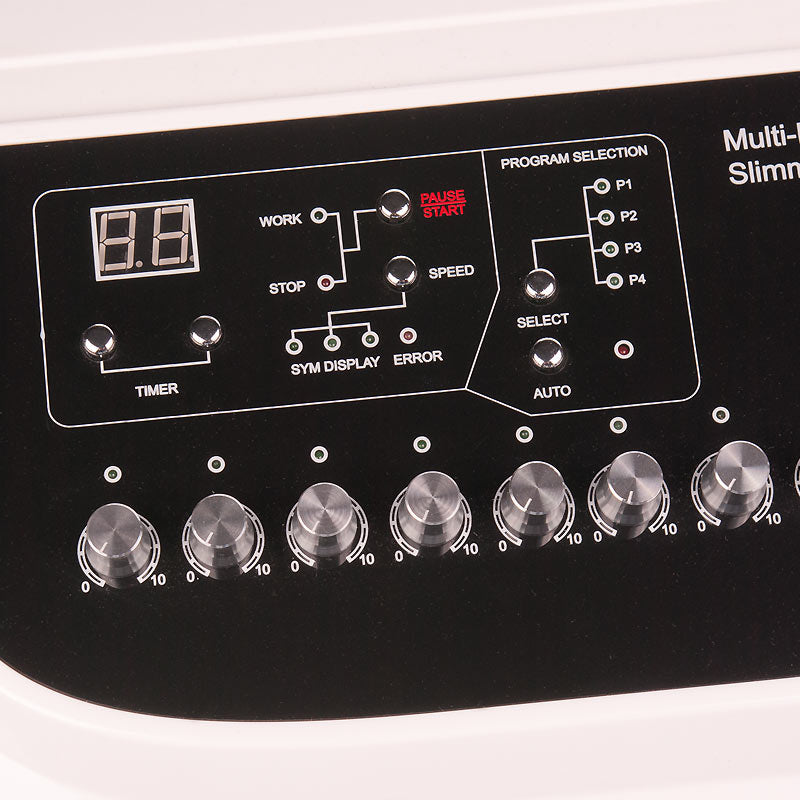 Beauty System electrical stimulation device with infrared therapy, model BR-2029, featuring control buttons and display screen.