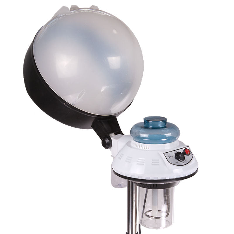 White Beauty System Sauna/Humidifier on stand BB-6008 with digital controls and sleek design, ready for home spa use
