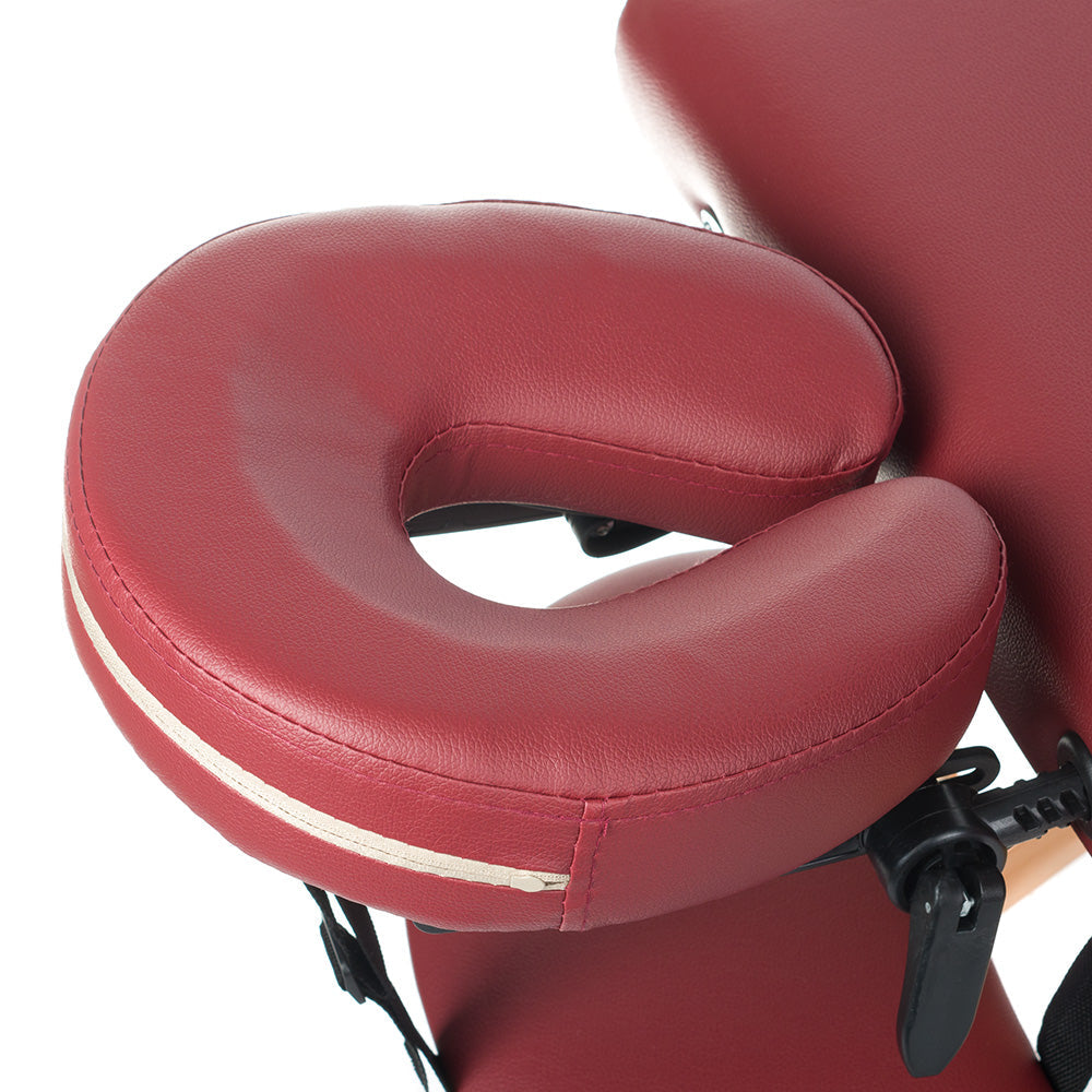 Massage and rehabilitation table BS-523 Burgundy - BVShop