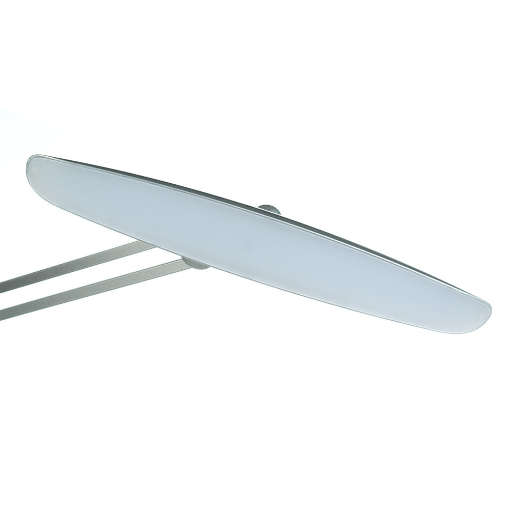 Silver Beauty System Workshop Lamp BSL-01 LED 24W clip light with adjustable arm and bright illumination for workspace use.