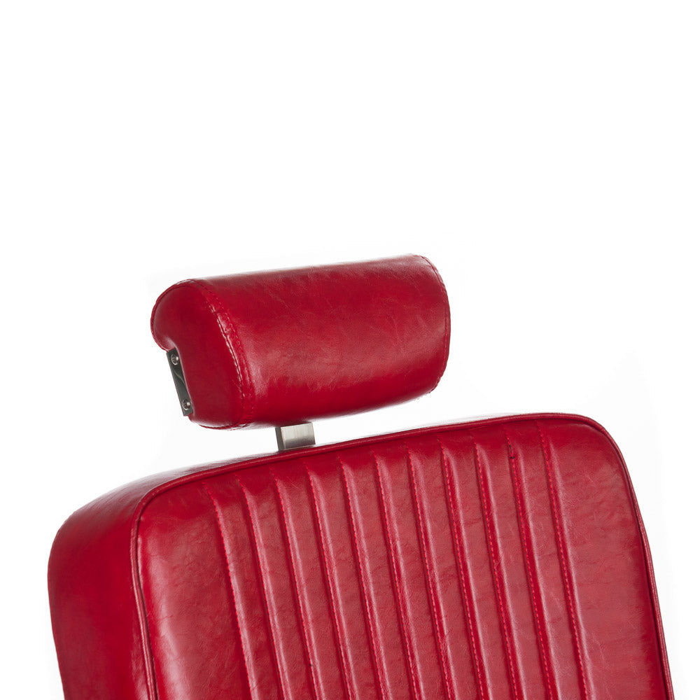 Barber chair LUMBER BH-31823 Red - BVShop