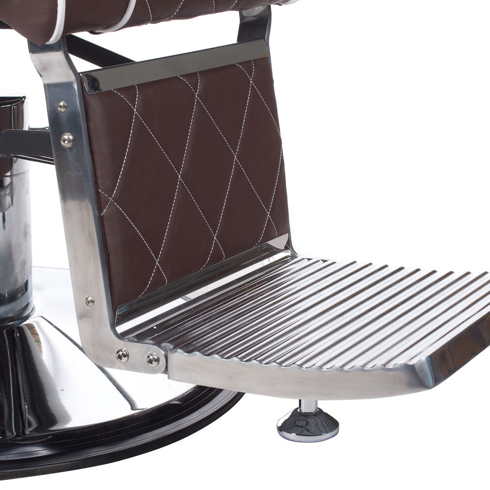 ODYS BH-31825M Barber Chair Matte Brown - BVShop