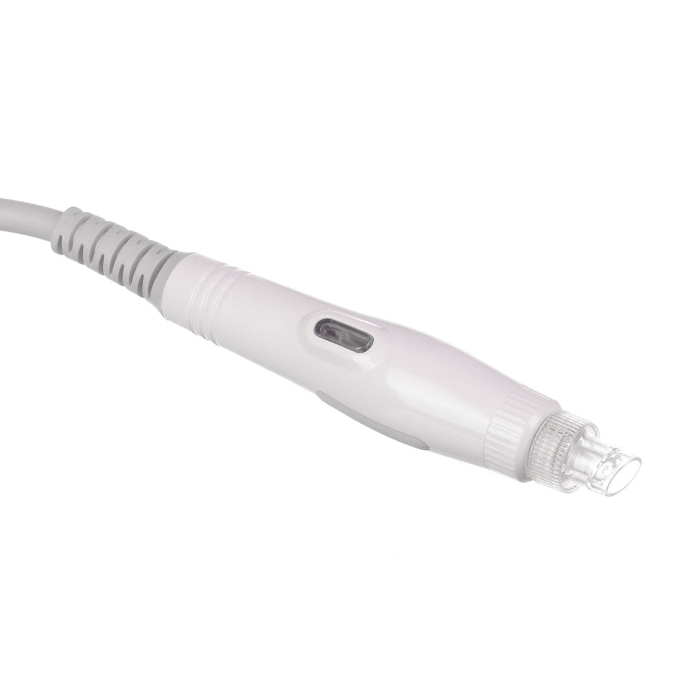 AquaPeel Cleaning BR-20201 device from Beauty System with detachable tips for facial skin cleansing and exfoliation.