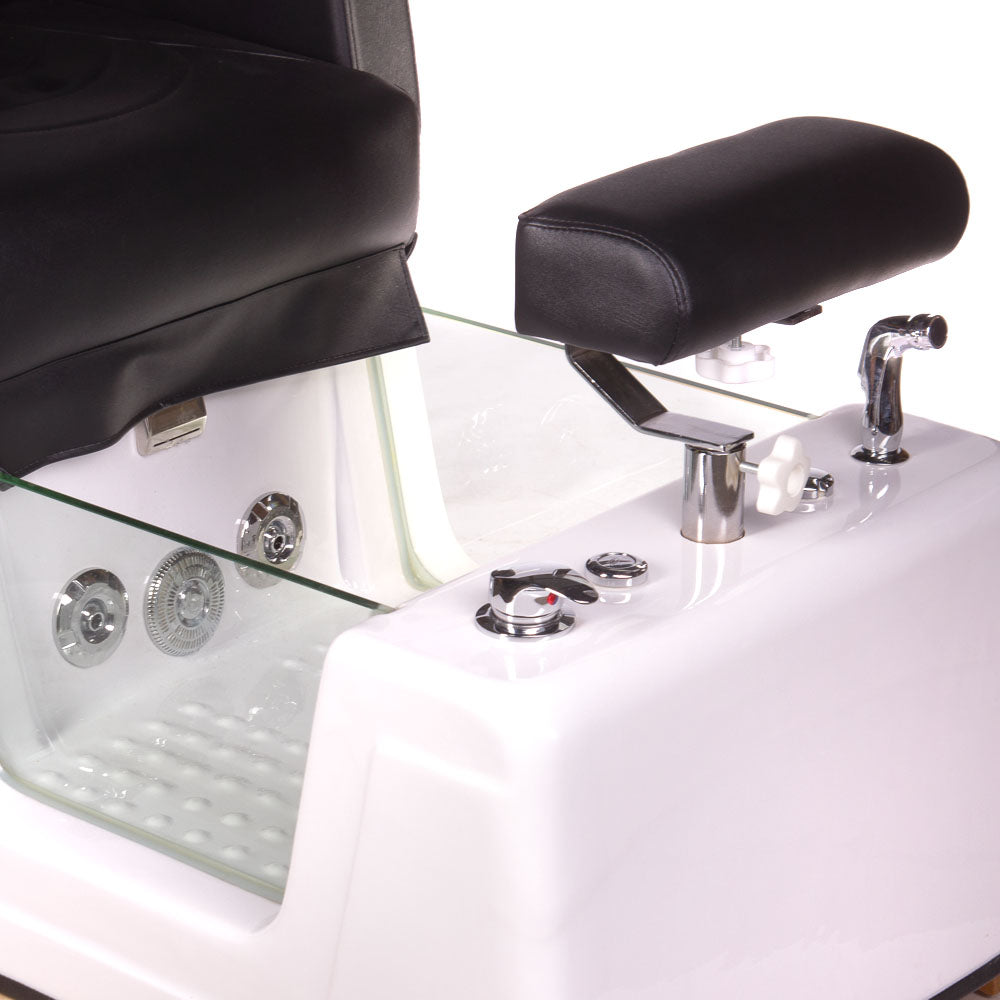 Pedicure Chair with Massage BR-2310 Black - BVShop