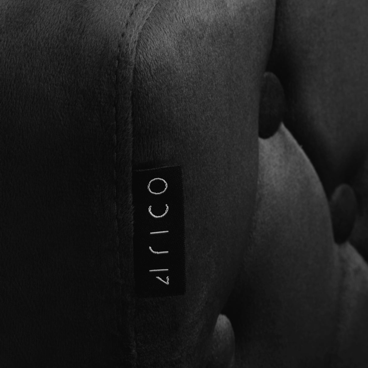 4Rico Chair QS-OF213G black - BVShop