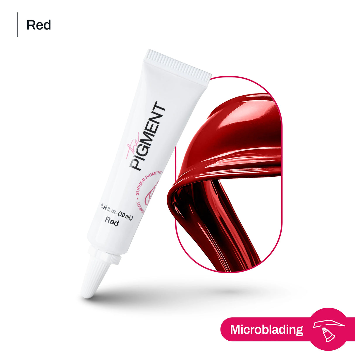The Pigment Microblading Red Pigment 10ml - BVShop