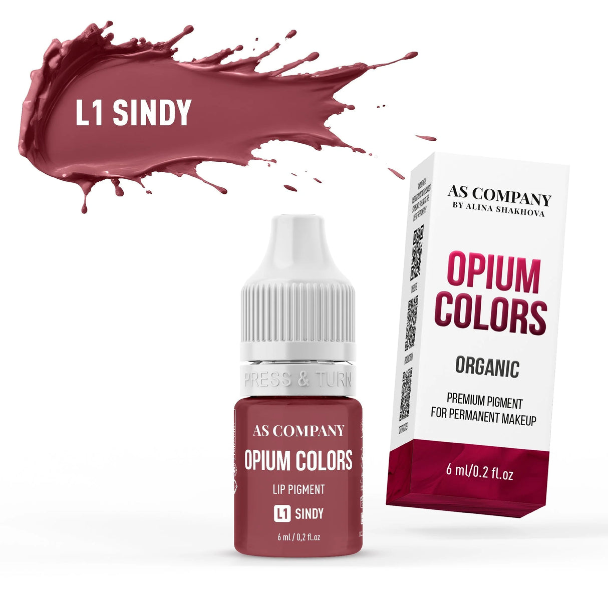 AS COMPANY Base Set Hybrid/Organic (OPIUM COLORS) 10pcs/6ml - BVShop