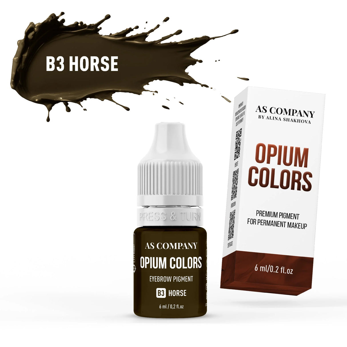 AS COMPANY Eyebrow Set (Opium Colors) 6pcs/6ml - BVShop