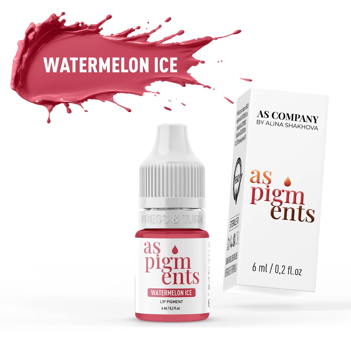 AS COMPANY Lip Set AS PIGMENTS Hybrid 6pcs/6ml - BVShop