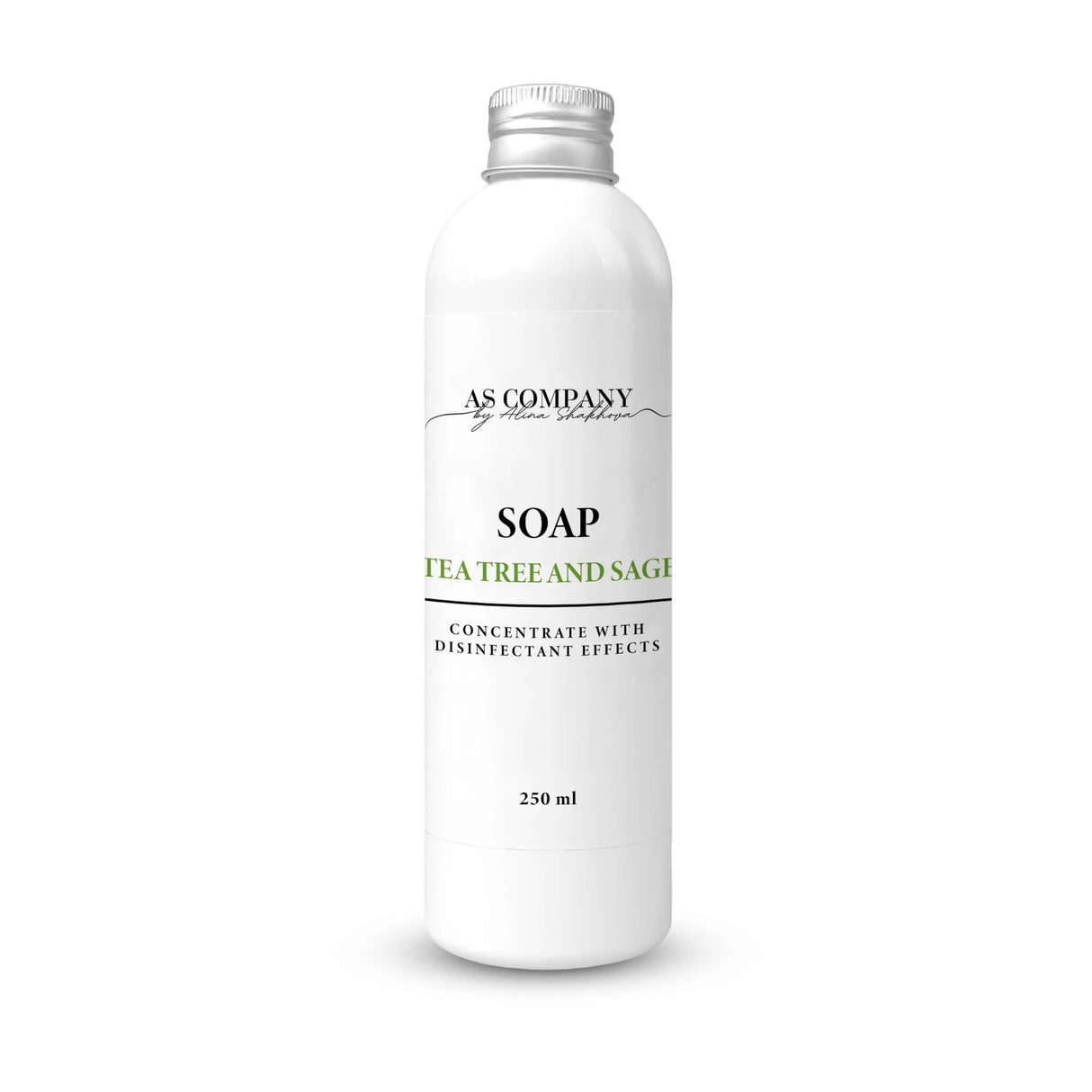 AS COMPANY Liquid Soap / Concentrate Tea Tree and Sage 250 ML - BVShop