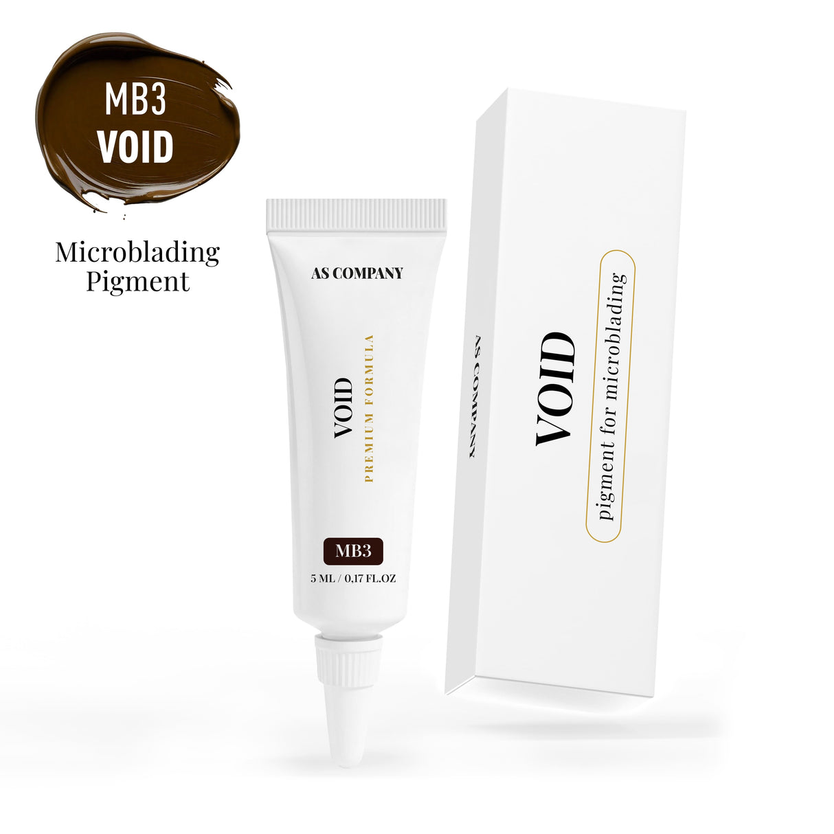AS COMPANY MB3 Void (Microblading Pigment) 5ml - BVShop