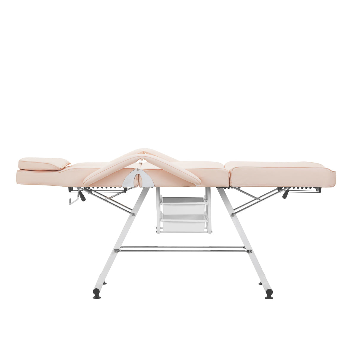 Basic 202 cosmetic chair with trays pink - BVShop