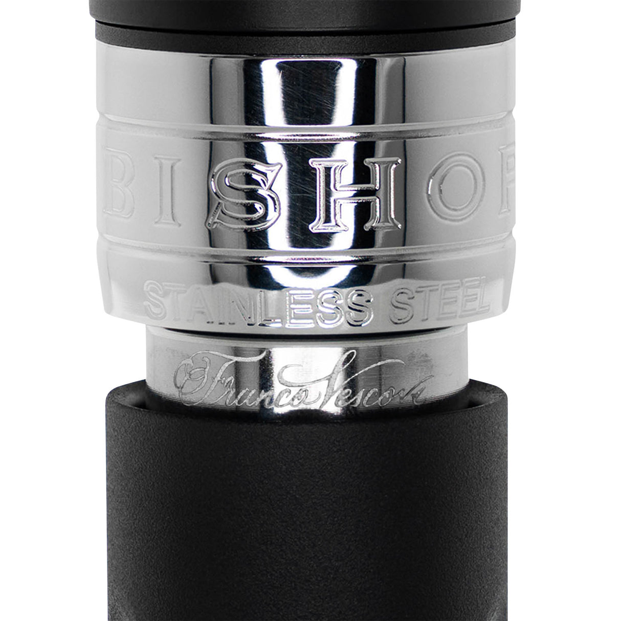 Bishop Power Wand Advanced Packer Tattoo Machine full set with 4.2mm stroke, featuring a sleek professional design for tattooing.