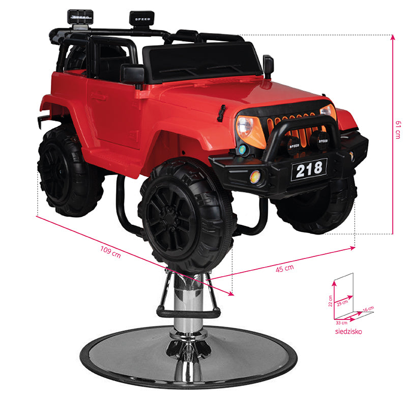 Children's SUV car barber chair - BVShop
