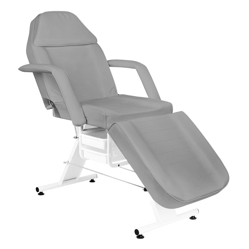 Cosmetic chair A 202 gray with litter boxes - BVShop