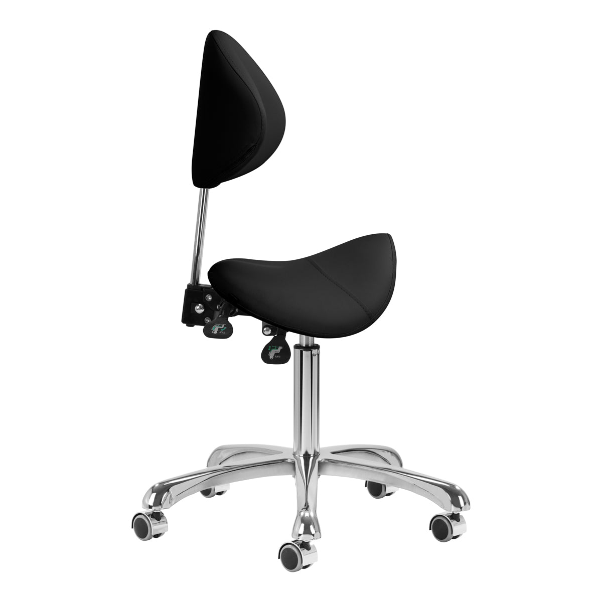 COSMETIC STOOL 1004 GIOVANNI BLACK - BVShop