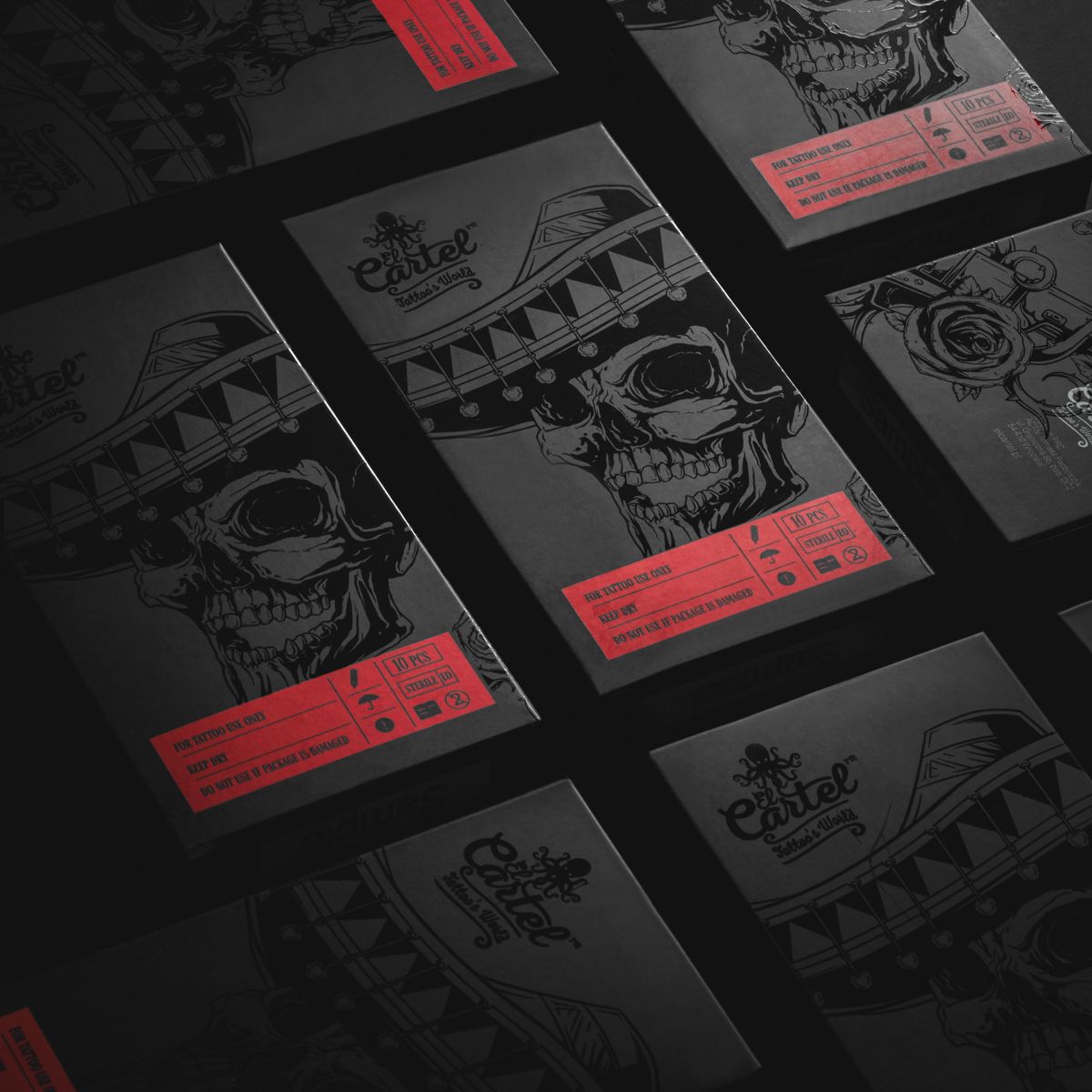EL CARTEL Tattoo Cartridges 0.35 45 Soft Edge Magnum 10 pcs. - BVShop