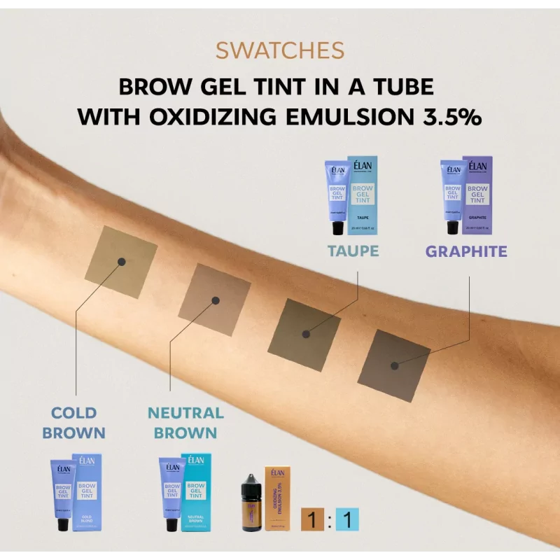 Elan Brow Gel Tint Cold Blond 20ml - BVShop