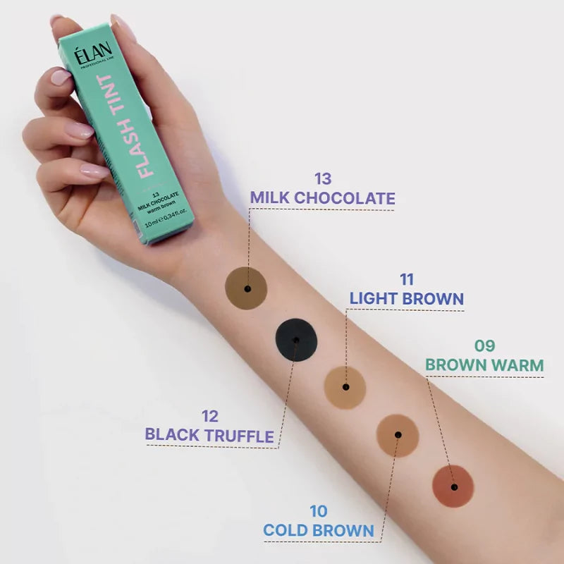 Elan FLASH TINT 13 Milk Chocolate/Warm Brown 10ml - BVShop