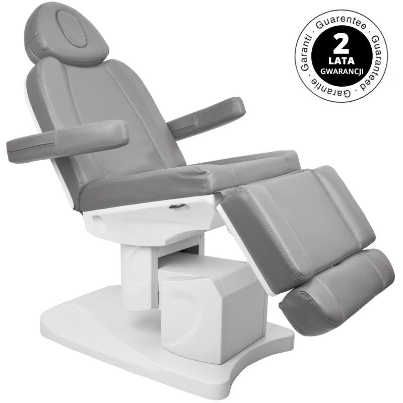 Electric cosmetic chair azzurro 708a 4 strong. Gray - BVShop