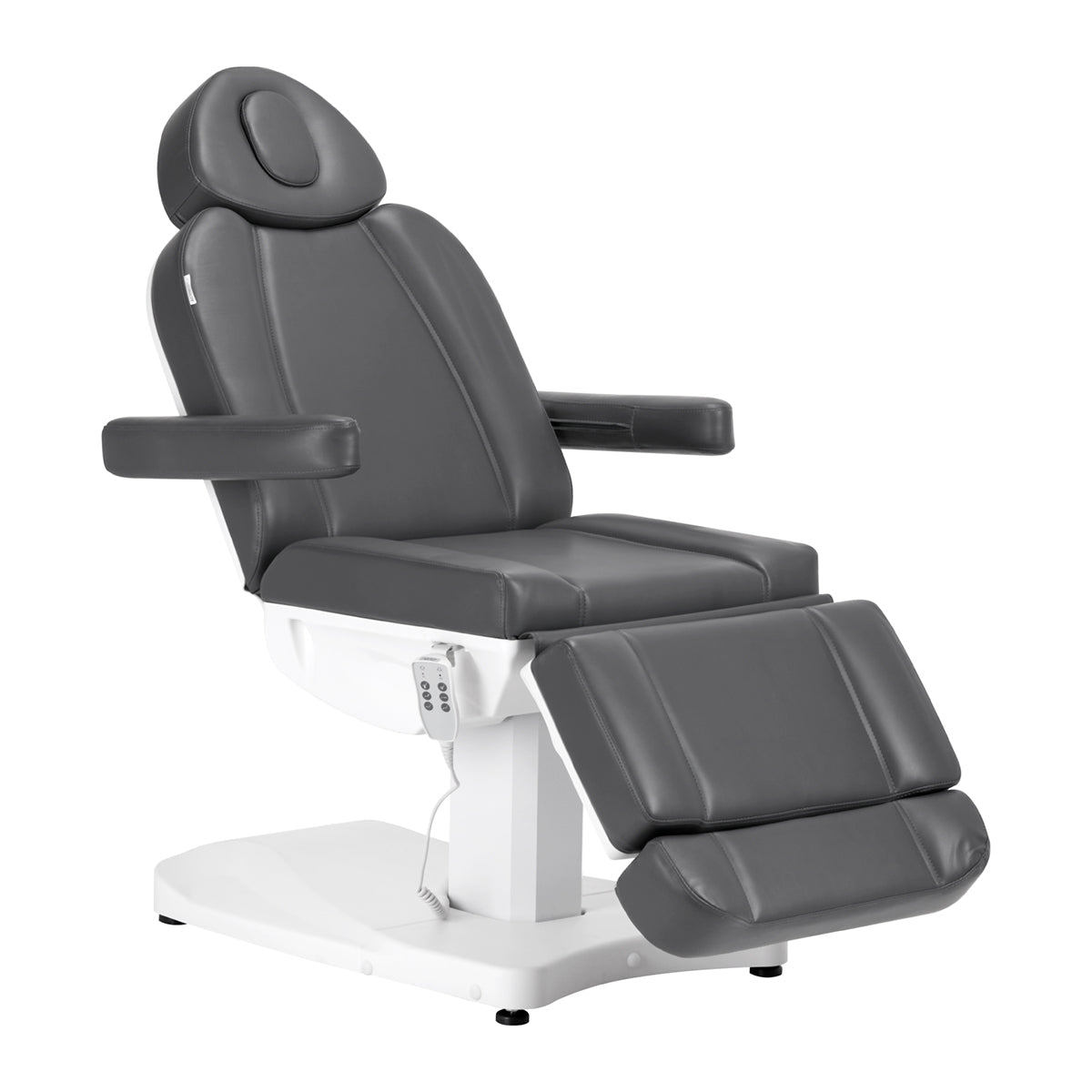 Electric cosmetic chair Azzurro 803D 3-motors grey - BVShop