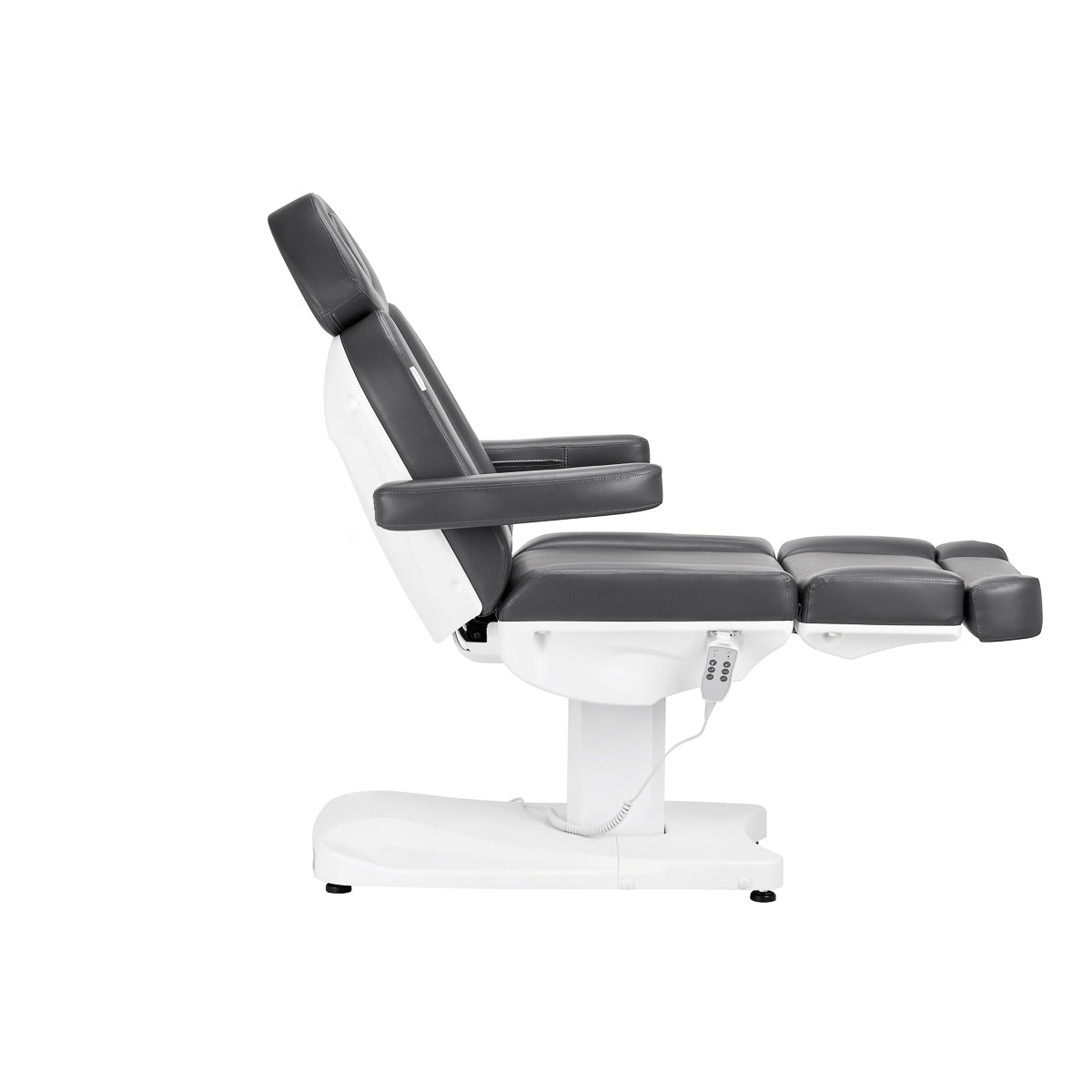 Electric cosmetic chair Azzurro 803D 3-motors grey - BVShop