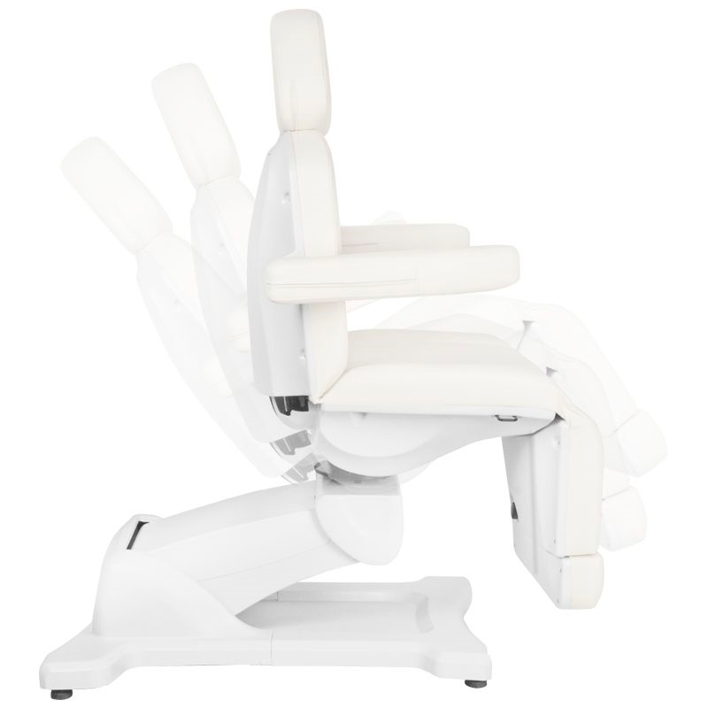 Electric cosmetic chair azzurro 869as pedi 5 motor rotary white - BVShop