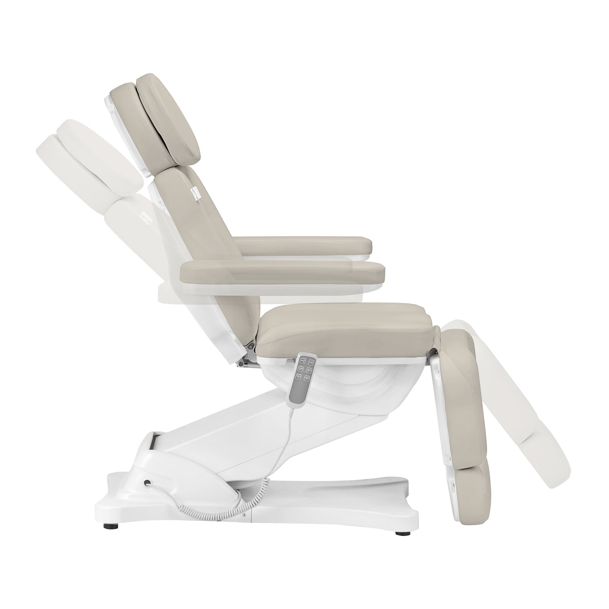 Electric cosmetic chair SILLON CLASSIC 3 motors sea salt - BVShop