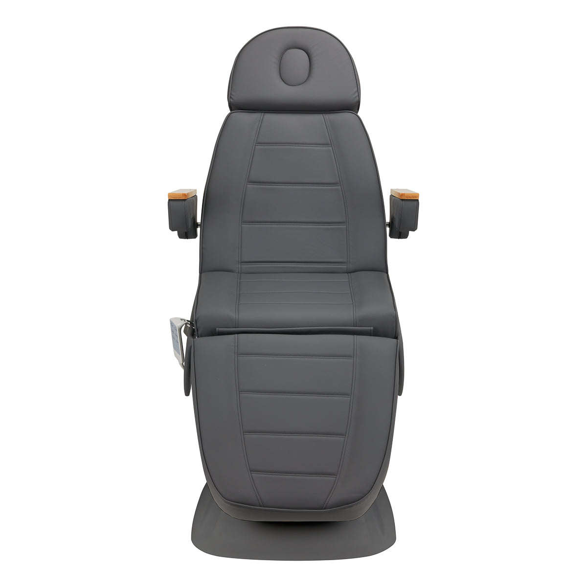 Electric cosmetic chair SILLON Lux 273b 3 actuators gray with gray base - BVShop
