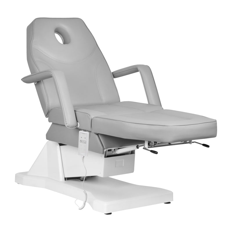 ELECTRIC COSMETIC CHAIR SOFT 1 MOTOR. GRAY - BVShop