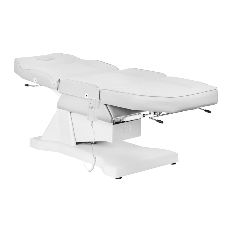 ELECTRIC COSMETIC CHAIR SOFT 1 MOTOR. WHITE - BVShop