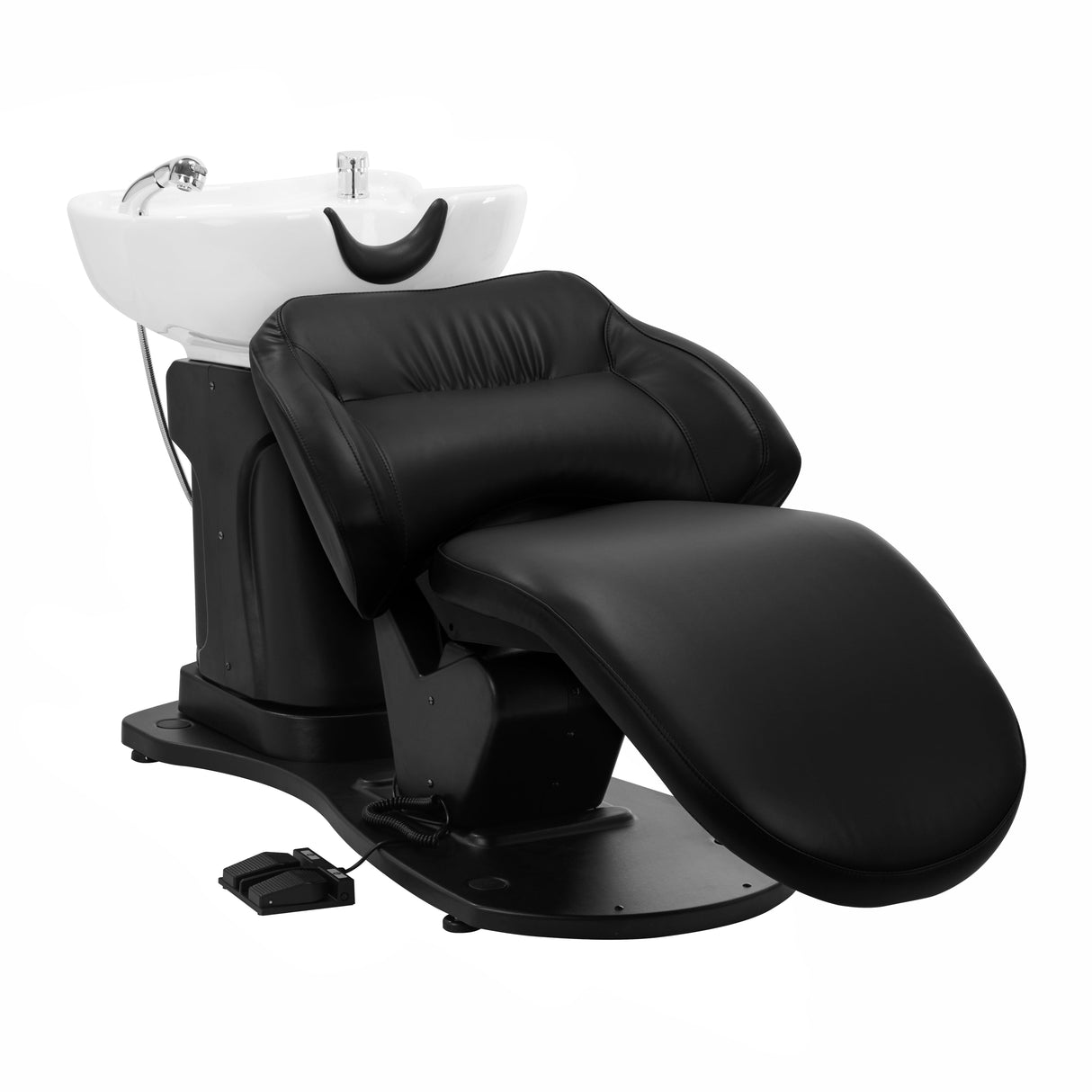 Gabbiano electric hairdressing wash unit TRYCHO black - BVShop