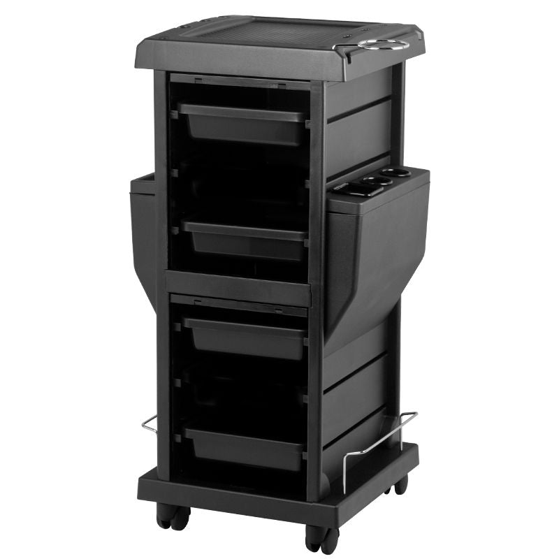 Gabbiano hairdressing assistant 100c black - BVShop