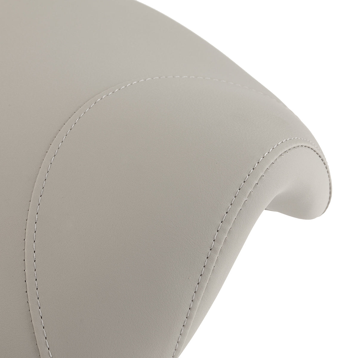 Gabbiano hairdressing stool D032 grey-beige - BVShop