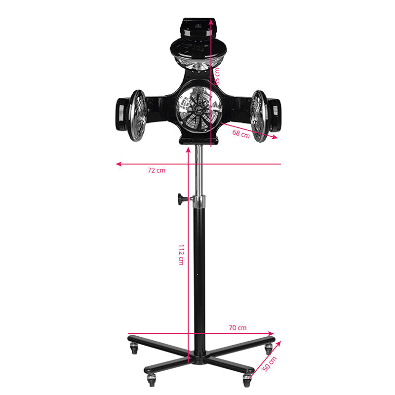 Gabbiano infrazon standing 868-1 black - BVShop