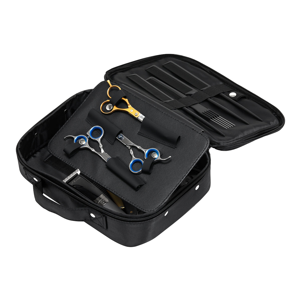 Hairdressing case black material - BVShop