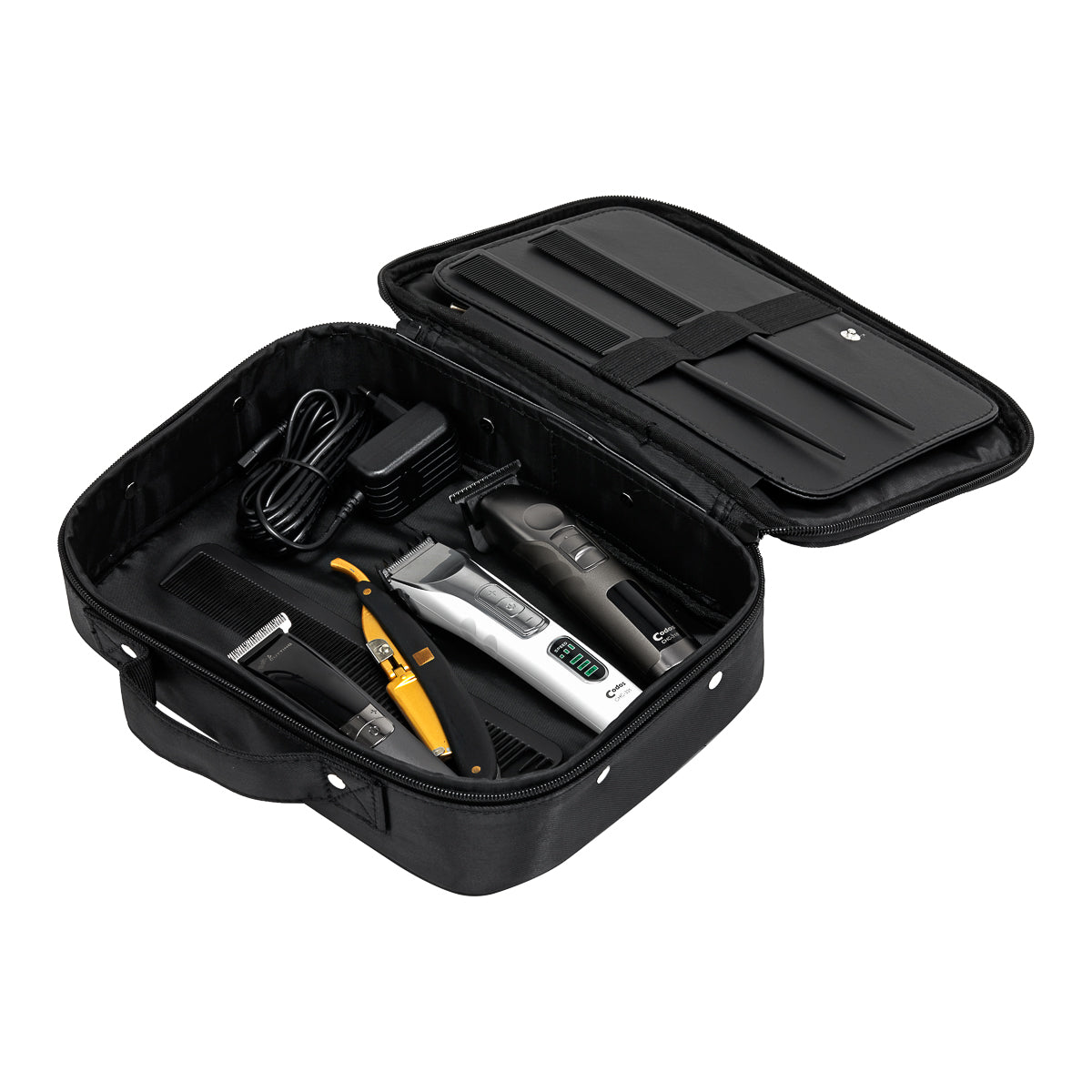 Hairdressing case black material - BVShop