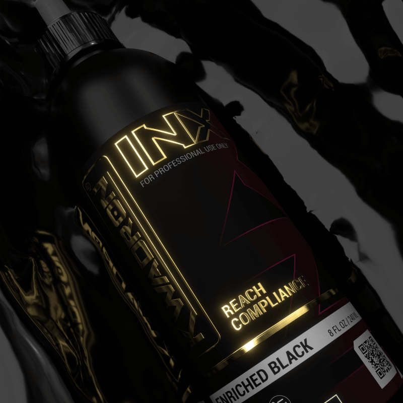 Kwadron Inx Enriched Black Tattoo Pigment 120ml - BVShop