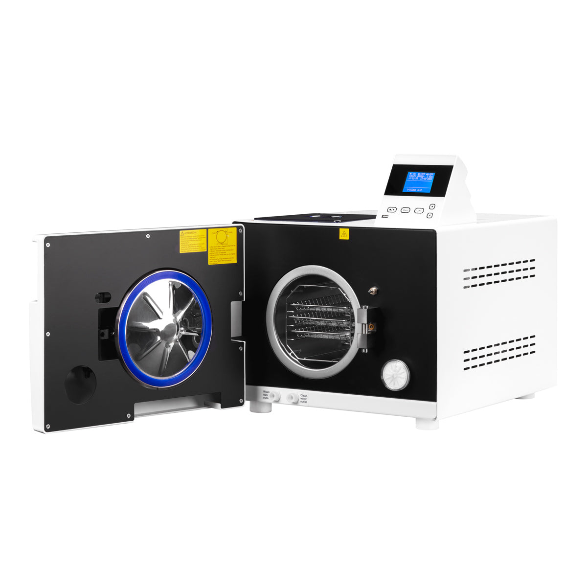 Lafomed autoclave Compact Line lfss08ac with 8l class b medical printer - BVShop