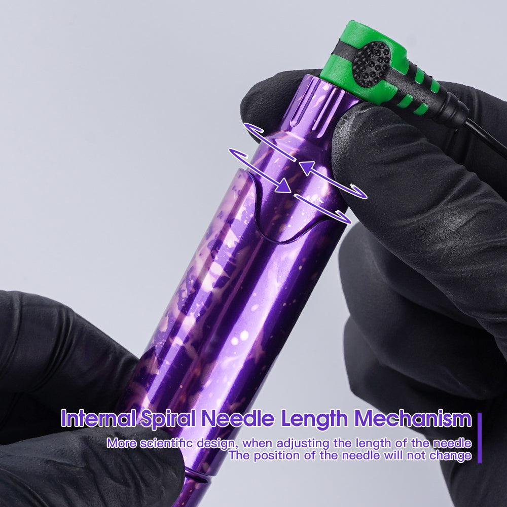 Mast P10 Rotary Tattoo Machine Gradient Purple - BVShop