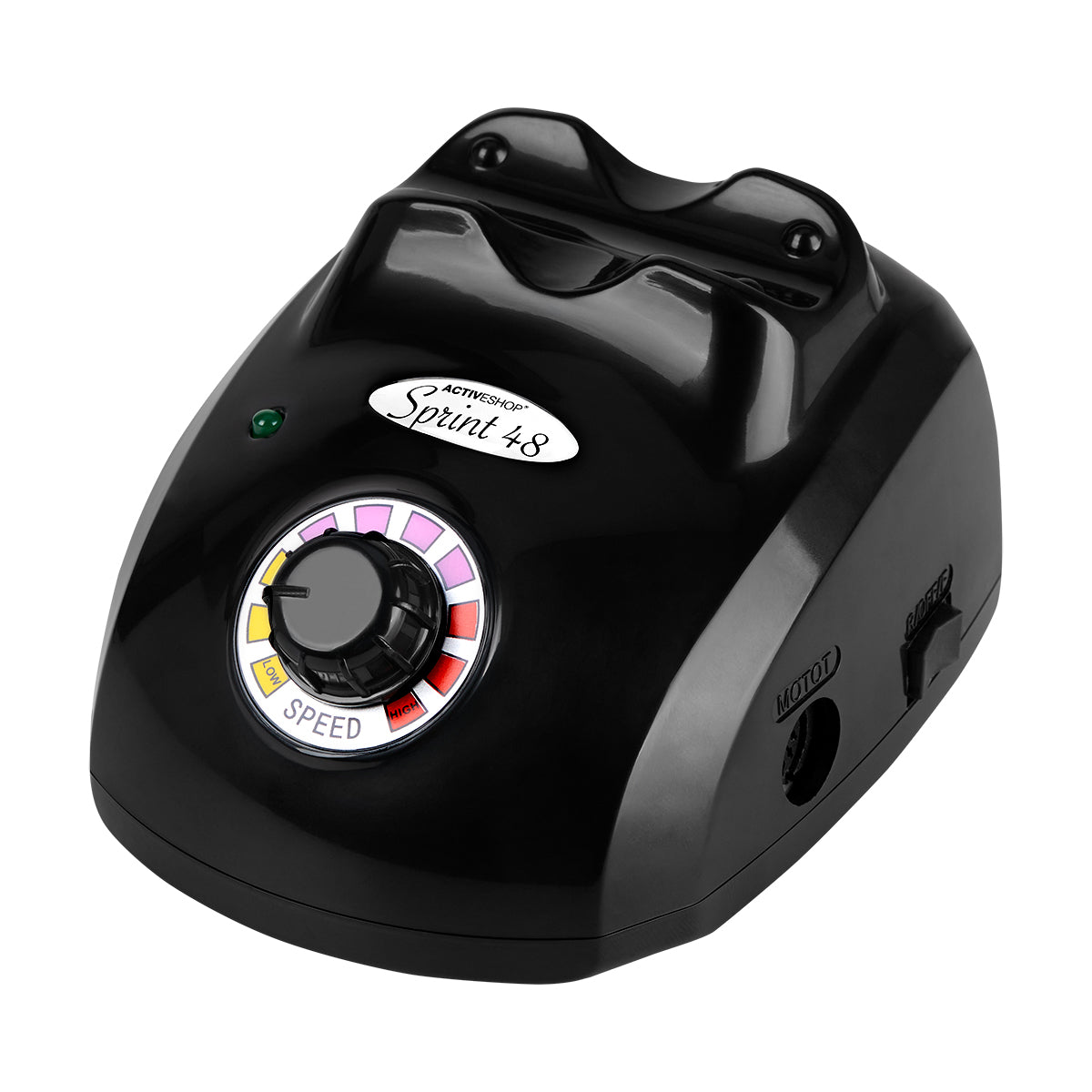 NAIL DRILL MACHINE SPRINT 48 BASIC BLACK - BVShop